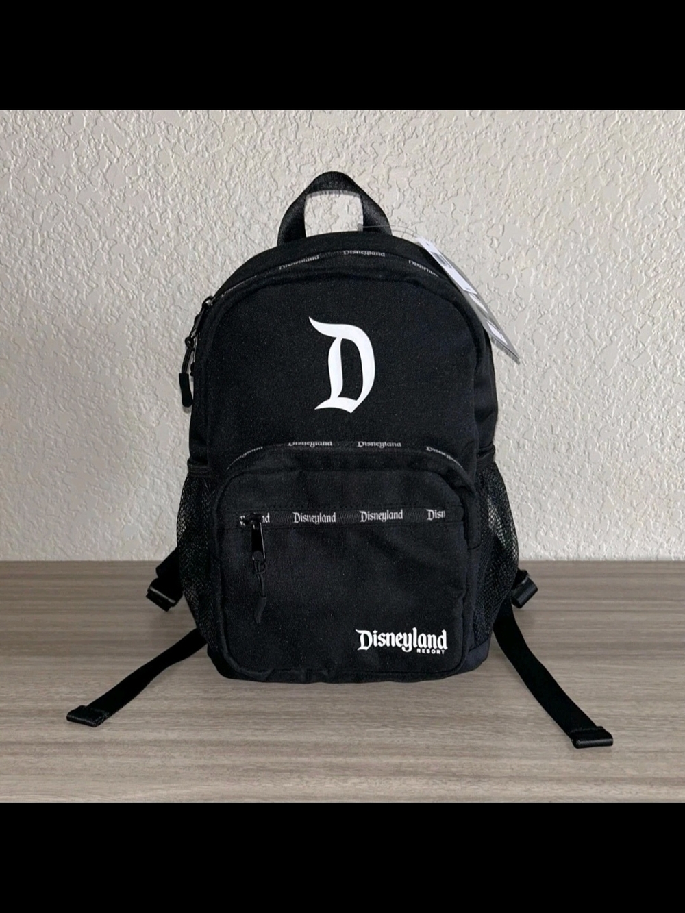 NWT Disney Parks Disneyland Resort Mini Backpack Black Bag